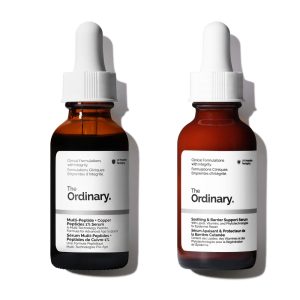 The Ordinary Multi-Peptide Copper Peptides 1% Serum (30ml) + The Ordinary Soothing & Barrier Support Serum (30ml)