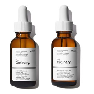The Ordinary Ascorbyl Glucoside Solution 12% (Vitamin C) (30ml) + The Ordinary Retinol 1% in Squalane (30ml)